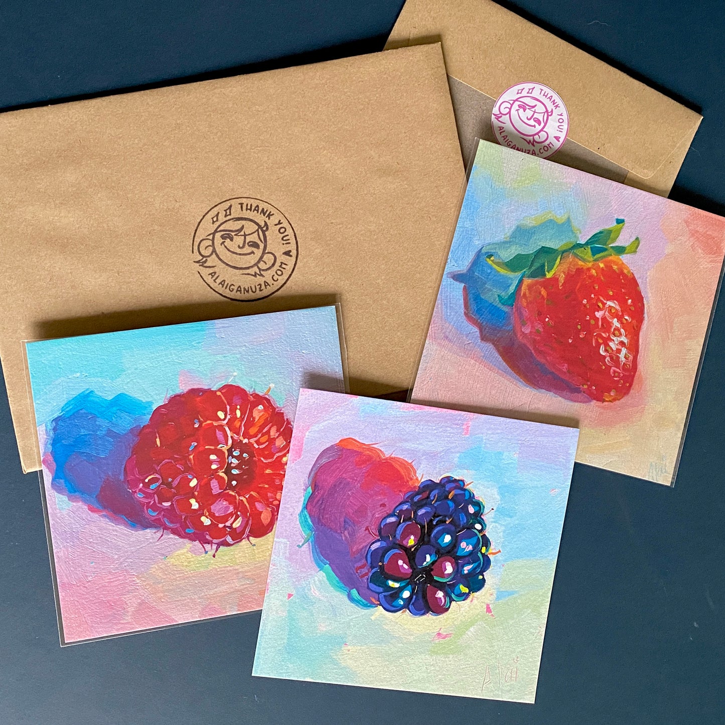 Berries - Mini Print Set