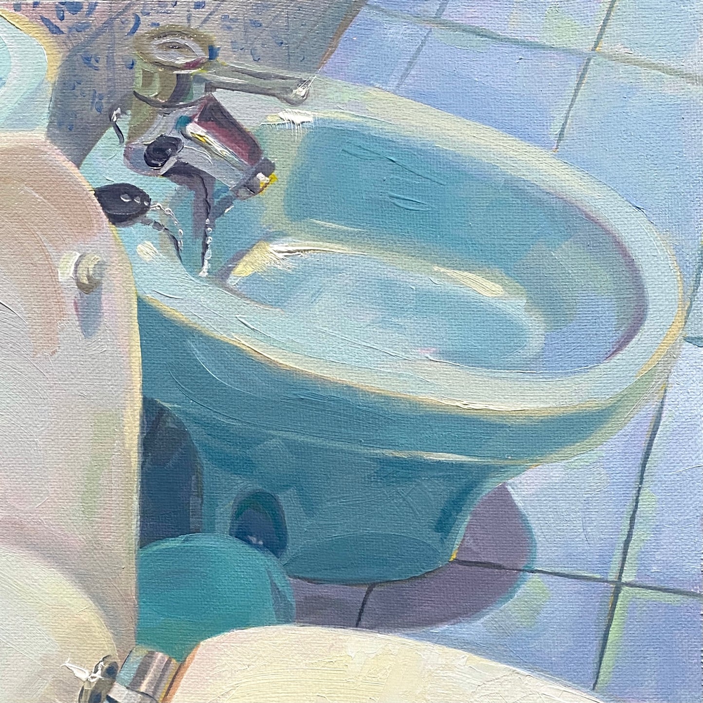 2020 - Original Oil Painting - 12x12 inches