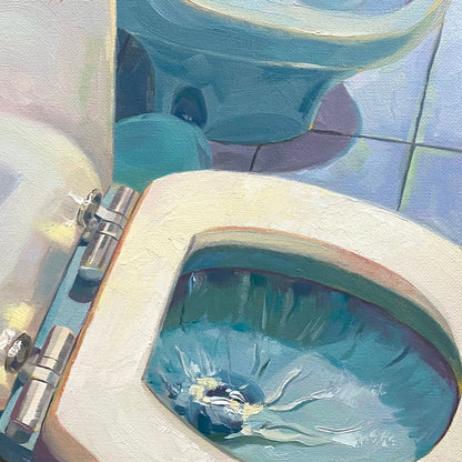 2020 - Original Oil Painting - 12x12 inches