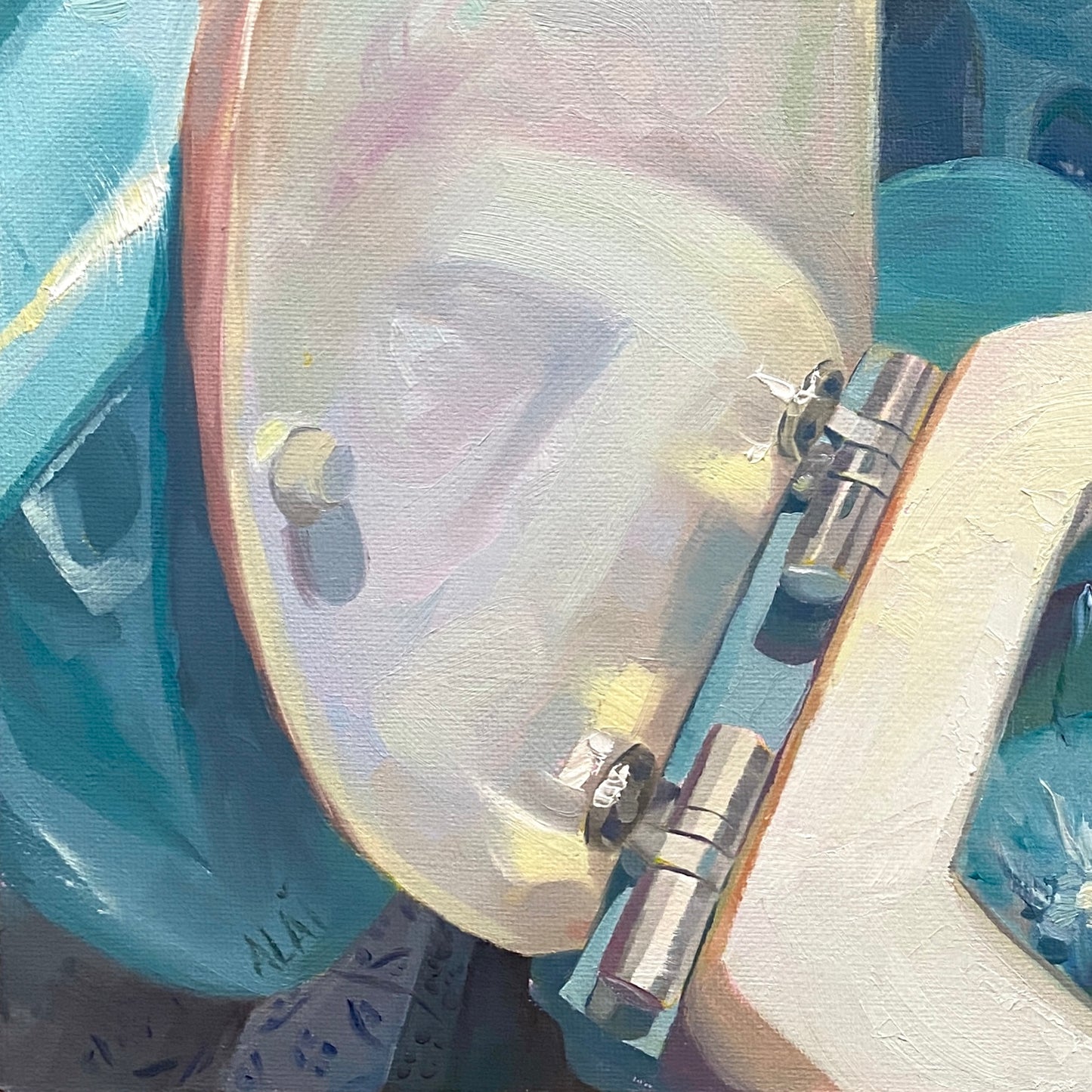 2020 - Original Oil Painting - 12x12 inches