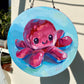 Reversible Original Oil Painting II - Pink/Blue Octoplushie