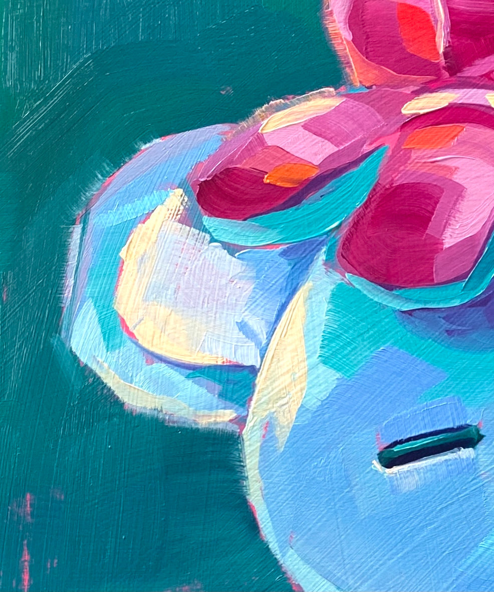 Koya y pulpo Pintura al óleo