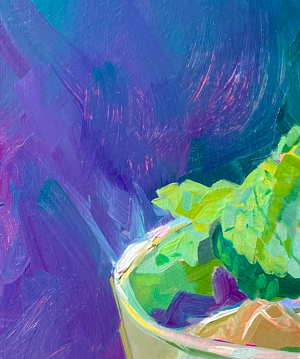 Ginger Ale - Original Oil Painting - Cocktail Art - 8x10 inches
