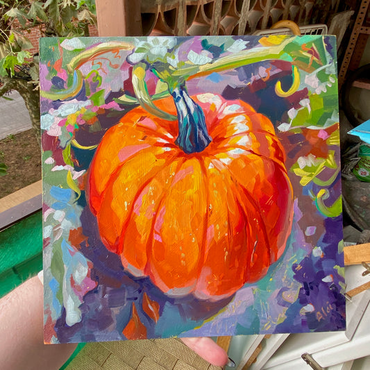 Pumpkin II - Original Oil Painting
