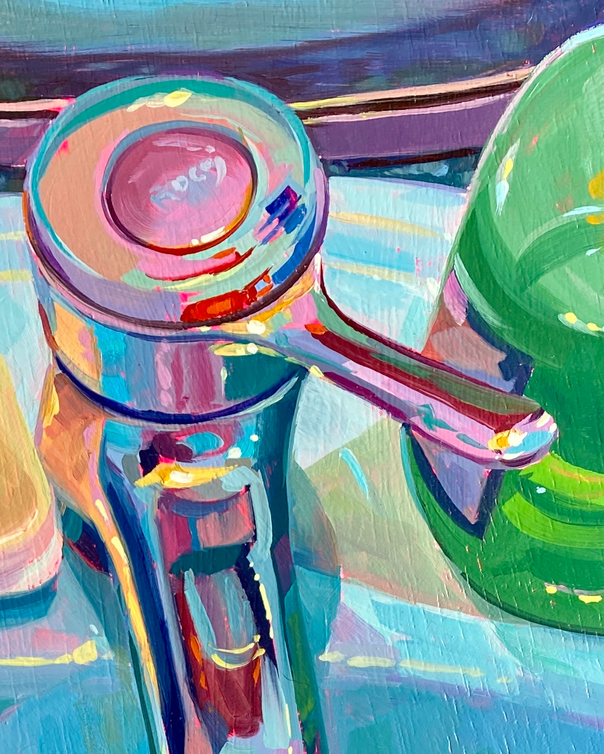 Pinceles de limpieza II Pintura al Óleo